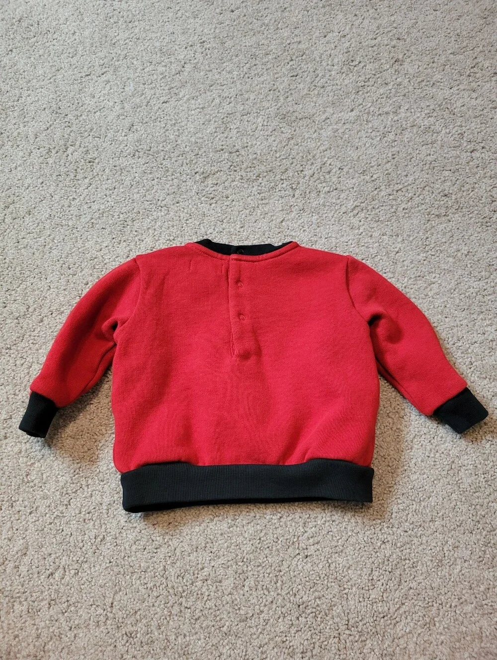 Ralph Lauren Polo Bear Fleece Sweatshirt 9M Red